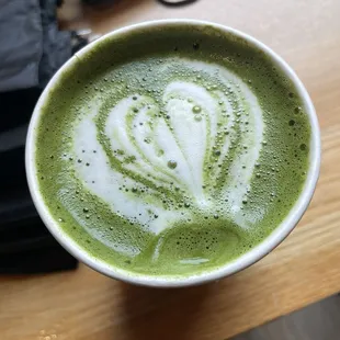Matcha Latte Hot 16oz