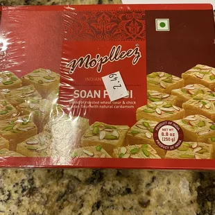 Cookies from the shelves.