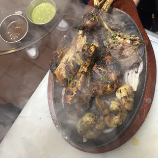 I tried the lamb chops and honestly they are so good.