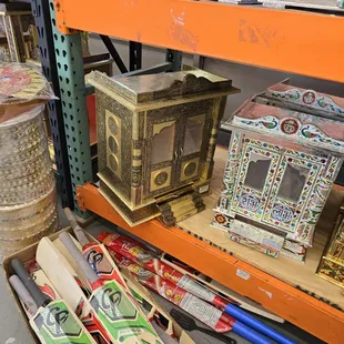 Hindi and other religious accessories.