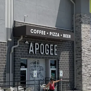 Outdoor entrance