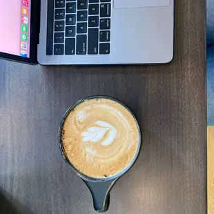 Vanilla bean latte 12 oz