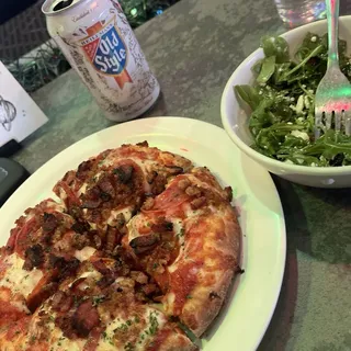 7" Specialty Pizza and Salad Combo