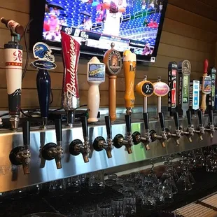 17 beers on tap