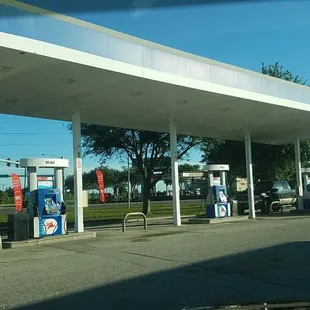gas station