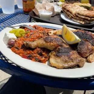 1/2 Athenian Chicken