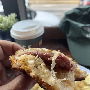 Rueben, forgot the rest of the meat