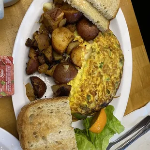 Veggie omelette