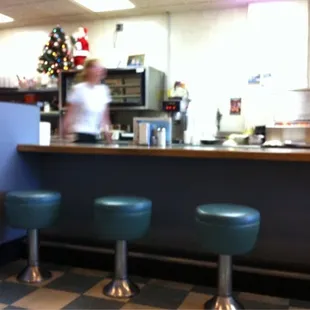 sushi and sashimi, interior