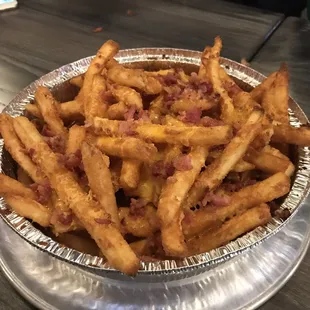 Bacon cheese fries