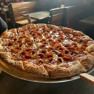 Pepperoni pizza