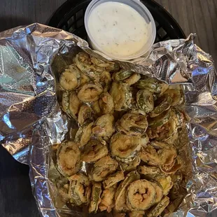 Fried jalapeño