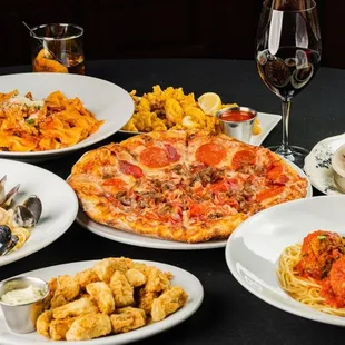 food, pasta dish, pasta