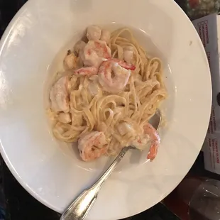 Seafood Fettuccine Alfredo