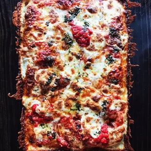 Available by the slice only, Friday lunch.