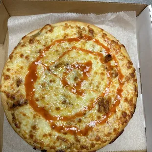 Buffalo chicken pizza