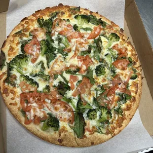 Veggie pizza