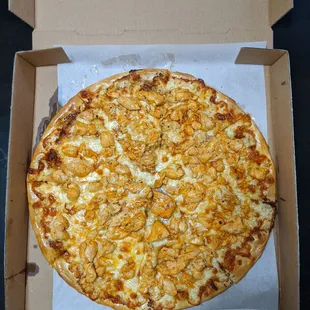 Buffalo chicken pizza