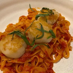 Scallop Pasta