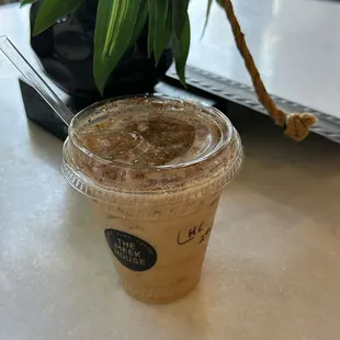 Honey cinnamon latte