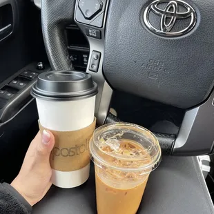 Spanish Latte Tiger Eye latte