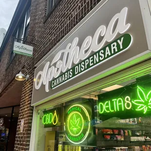 The storefront in the "French Quarter", at uptown Charlotte.