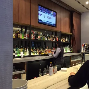 The bar