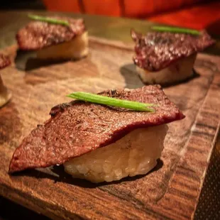 Torched Wagyu Nigiri