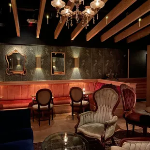 Main area at 5pm before people arrived.