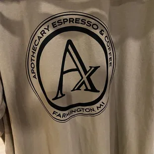 a logo on a t - shirt
