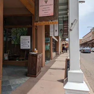 Restaurant sign