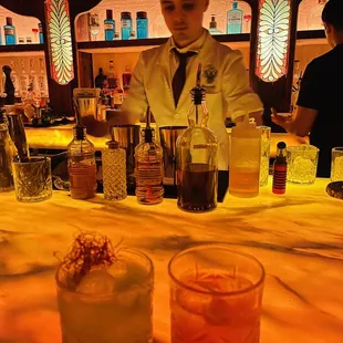 Speakeasy Bar area