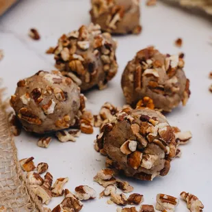 a bunch of nuts on a table