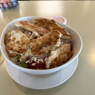 Chicken Small Greek Salad