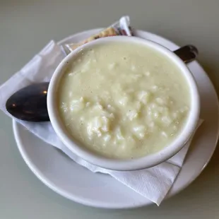 Cup chicken lemon rice.