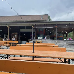 Outdoor seating