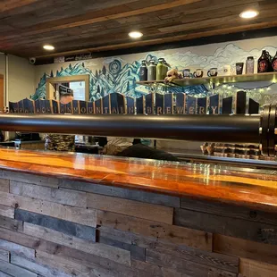 Beer on tap