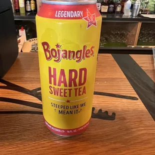 Bojangles hard ice tea
