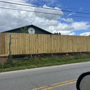 Outside - across from Ingles/Pardee and Circle K on Boylston