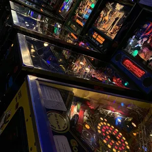 Pinball games