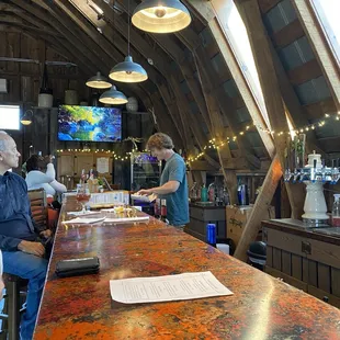 Bar area