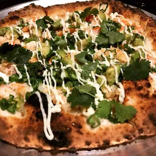 King Crab Shishito Pizza