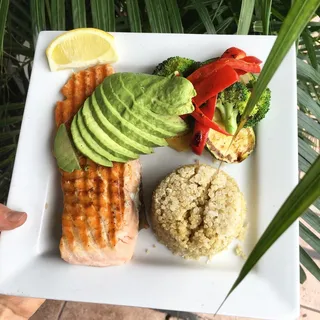 Grilled Salmon Platter