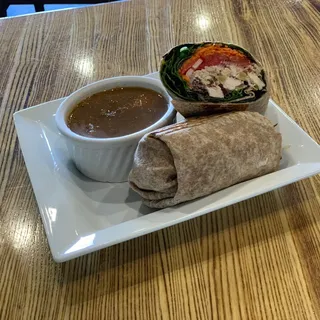 Oven Baked Chicken Wrap