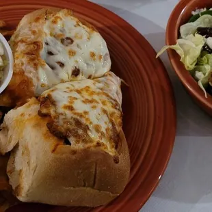 Pepperoni Roll and Cranberry Salad