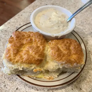 Biscuits and gravy