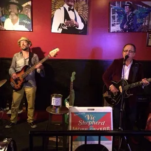 Fun rock a billy with Vic Sheperd