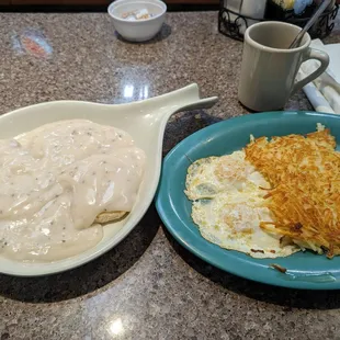 Biscuits and gravy
