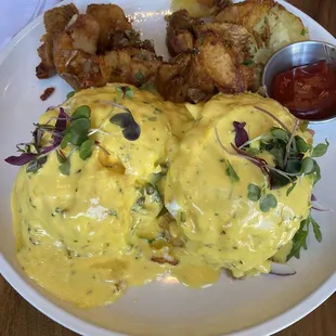 Trout Eggs Benedict