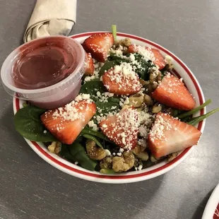 Strawberry salad